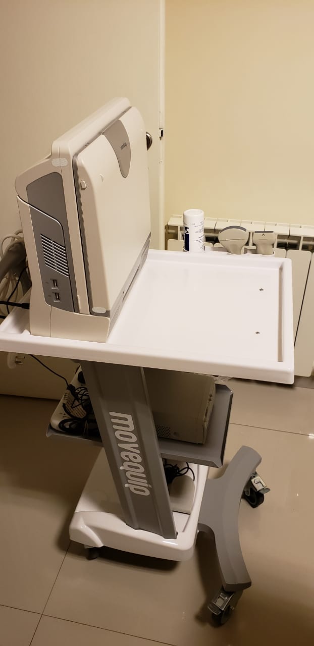 Carro mesa rodante multisoporte para ecógrafo mindray Z5